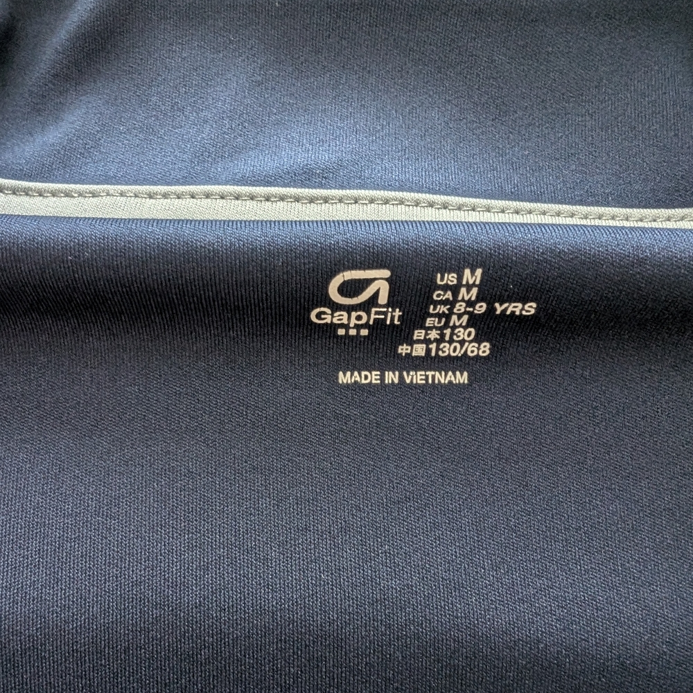 Cutter & Buck Navy Quarter-Zip Performance Pullover - Picture 2 of 3